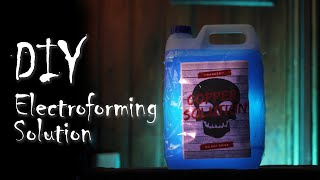 DIY Copper Electroforming Solution [upl. by Haisi53]