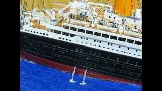 model Titanic sinking [upl. by Javier260]