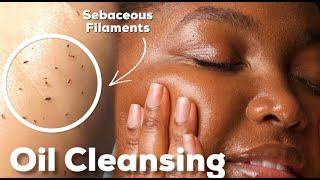 ESTHETICIAN APPROVED OIL CLEANSING GUIDE FOR ALL SKIN TYPES  ACNE OILY DRY COMBO [upl. by Ciardap]