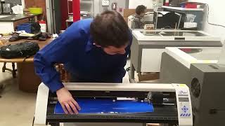 Cutting Your Design on the Vinyl Cutter [upl. by Anha524]