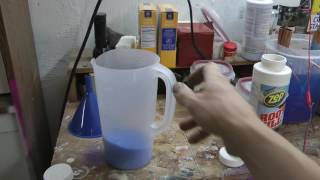 Making copper electroforming  electroplating bath [upl. by Atiniuq]