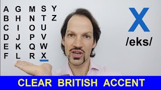 How To Pronounce The English Alphabet BRITISH PRONUNCIATION [upl. by Imefulo]