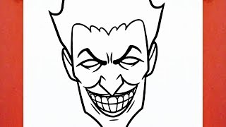 HOW TO DRAW THE JOKER [upl. by Nuhs]