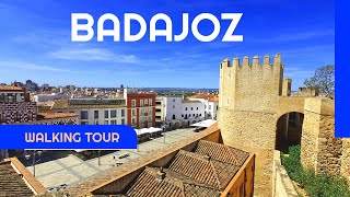 Badajoz  Walking Tour [upl. by Anifled]