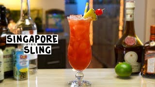 Singapore Sling  Tipsy Bartender [upl. by Euqinomahs559]