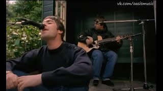 Oasis  Whatever  Live Forever  Stand by me MTV Acoustic Live [upl. by Imit]