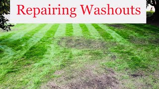 How to TOPDRESS using TOPSOIL  FIX A MUDDY YARD [upl. by Sherj]