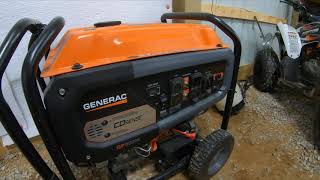 Generac 8000 Generator review 10000 Starting Watts 8000 Running [upl. by Lewie519]