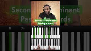 Secondary Dominant Passing Chords [upl. by Tuhn]