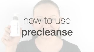 How to use PreCleanse  Dermalogica [upl. by Arrehs]