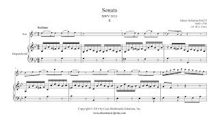 Bach  Siciliano from Sonata BWV 1031  Flute [upl. by Kataway]