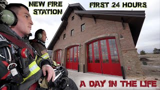 First 24 Hours in a New Fire Station  A Day in the Life [upl. by Bass]