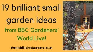 19 brilliant small garden ideas from BBC Gardeners World Live [upl. by Aivan993]