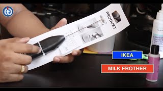 IKEA MILK FROTHER Review amp Battery Installation [upl. by Rushing965]