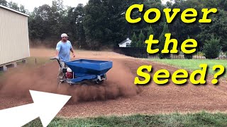 Top Dress Peat Moss  ORGANIC Lawn Renovation  PART 5 [upl. by Edgardo]