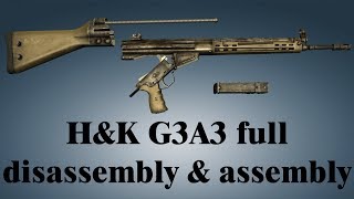 HampK G3A3 full disassembly amp assembly [upl. by Ryhpez]