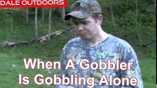 What to do when a gobbler is gobbling alone [upl. by Eseenaj]