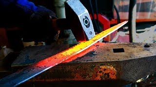 Forging A Sword Pt 1 Every Stroke [upl. by Spancake899]