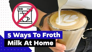 How To Froth Milk At Home Best Milk Frothers Review [upl. by Horgan464]