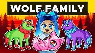 Our WOLF FAMILY in Roblox [upl. by Raasch263]