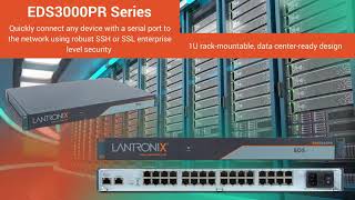 Lantronix® EDS3000PR Device Servers [upl. by Grubman]