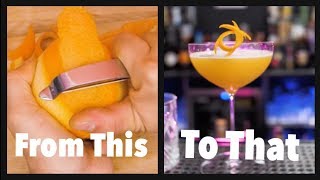 15 Simple Cocktail Garnish Ideas [upl. by Elatnahs]