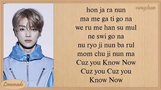 NCT U  Know Now Easy Lyrics [upl. by Wilterdink]