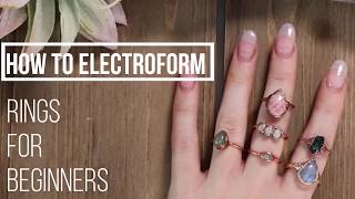 How To Electroform Copper Rings [upl. by Rento]