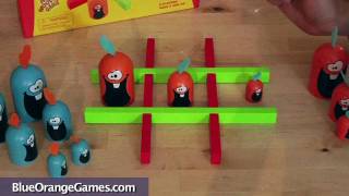 Gobblet Gobblers  Wooden Board Game [upl. by Gimble]