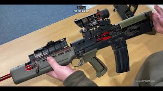 L85A1 Assault Rifle with Weapons Armourer Expert British Military Garrison  4K HD [upl. by Eelek]