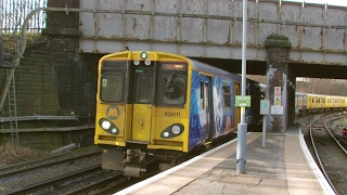 Half an Hour at 216  Birkenhead North Station 1022017  Class 507 508 terminus [upl. by Swamy35]