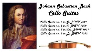 Johann Sebastian Bach  Cello suites in 432 Hz great for reading or studying [upl. by Egerton]