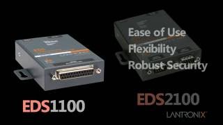 EDS1100  EDS2100 Product Introduction  Lantronix [upl. by Connell424]